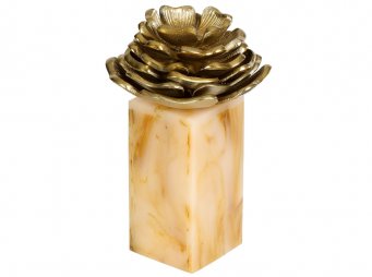 AK.JB0162 KADEL GOLD LOTUS BYK 14*14*23 CM